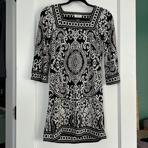 Black and White Dress